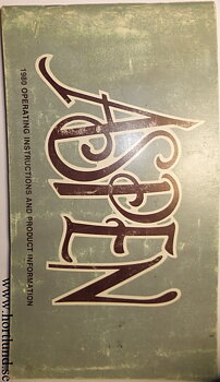 1980 Dodge Aspen Operating Instructions