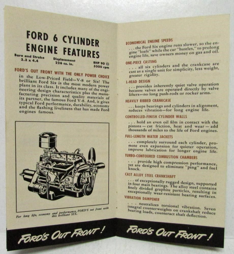 1947 Ford Cars, Quick Facts - 2