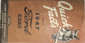1947 Ford Cars, Quick Facts
