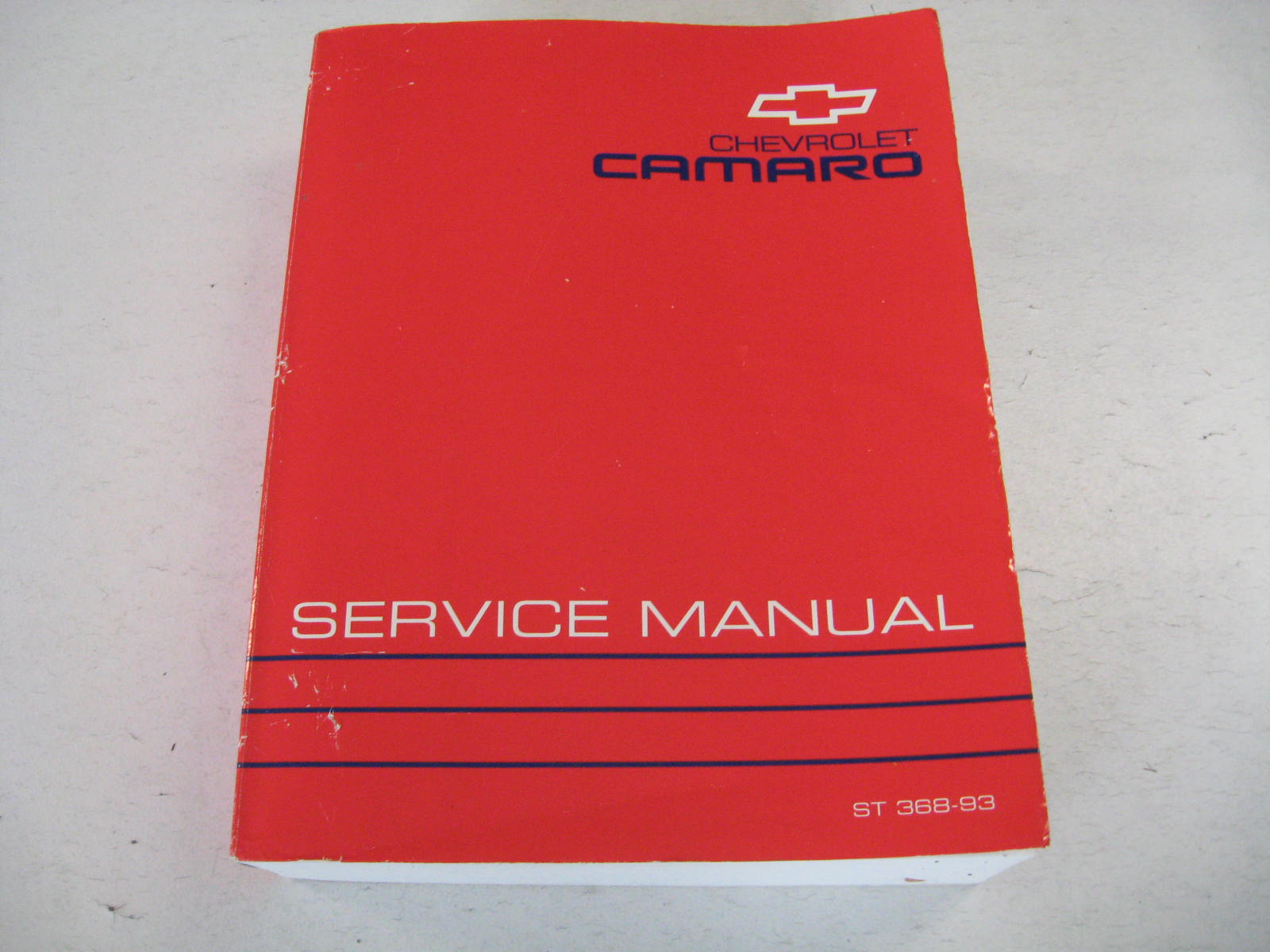 1993 Chevrolet Camaro Service Manual