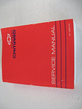 1993 Chevrolet Camaro Service Manual