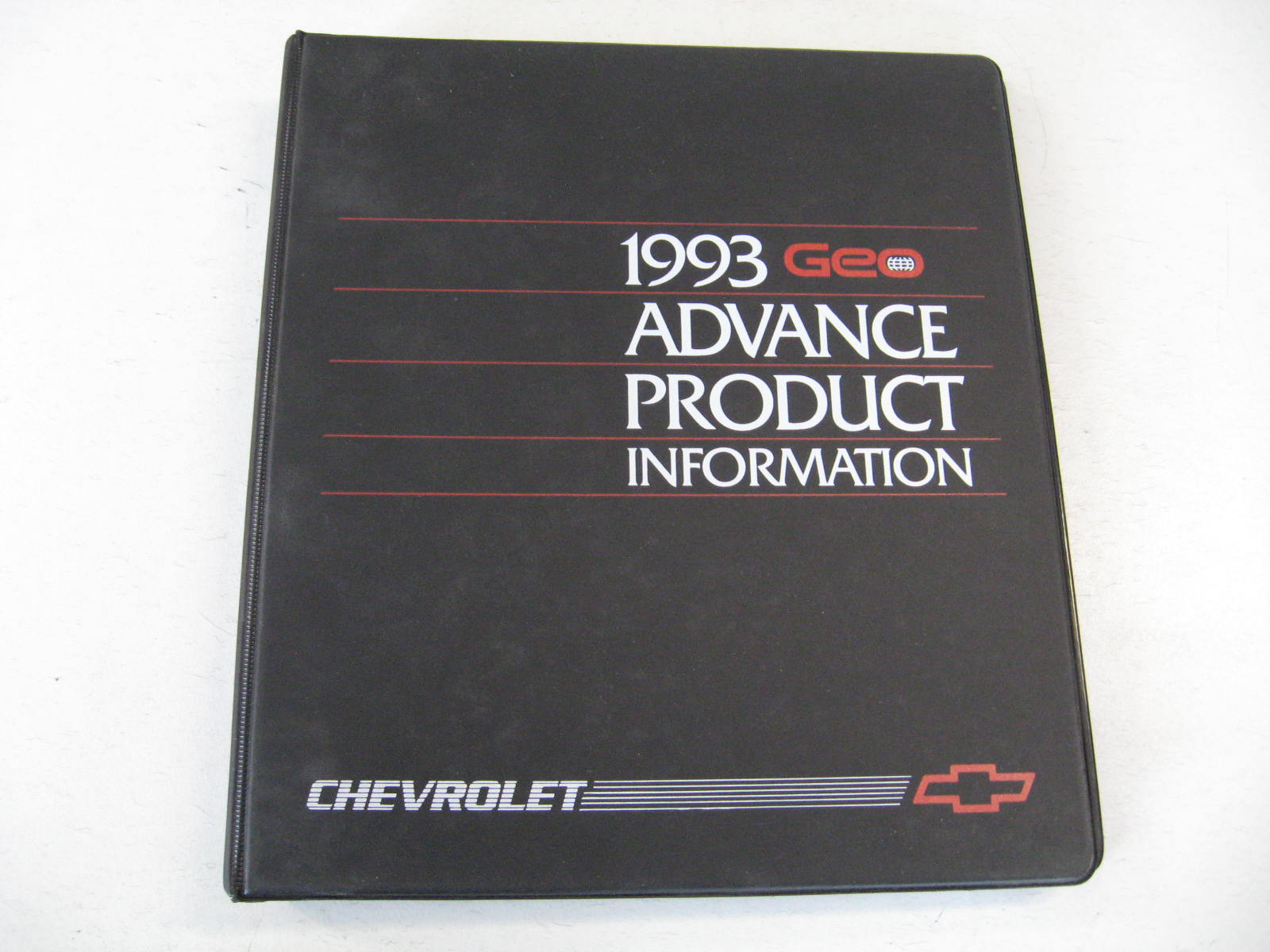 1993 Chevrolet Advance Product Information GEO