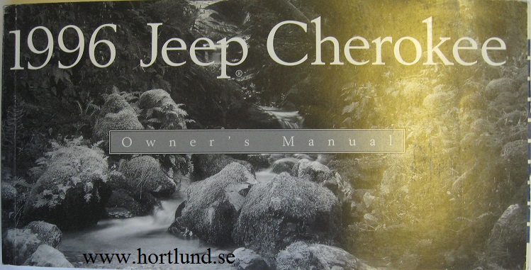 1996 Jeep Cherokee Owner's Manual