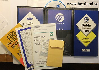 1991 Mercury Sable Owner Guide