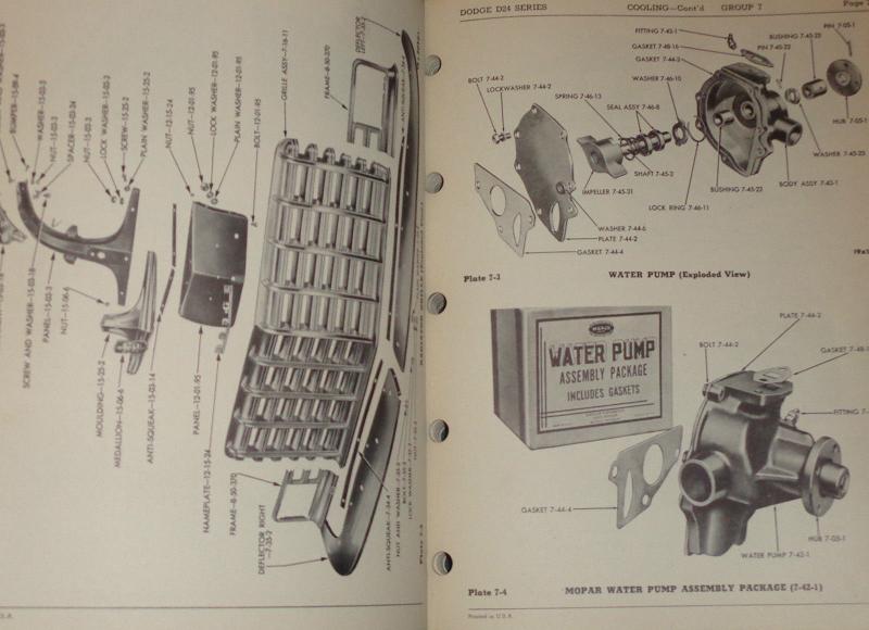 1946-1949 Dodge D24 Passenger Car Parts List - 5
