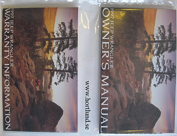 1997 Jeep Wrangler Owner's Manual