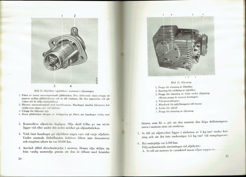 1953 Scania-Vabis L 40 Lastvagnar Skötselinstruktion - 2