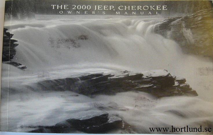 2000 Jeep Cherokee Owner's Manual