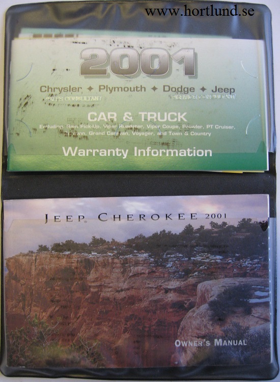 2001 Jeep Cherokee Owner's Manual