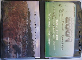 2001 Jeep Cherokee Owner's Manual