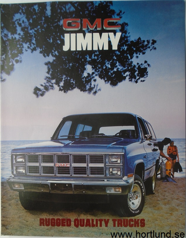 1981 GMC Jimmy Broschyr