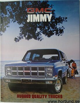 1981 GMC Jimmy Broschyr
