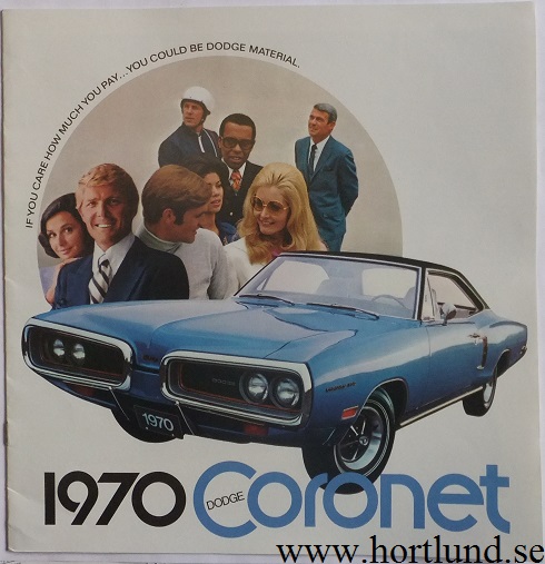 1970 Dodge Coronet Broschyr