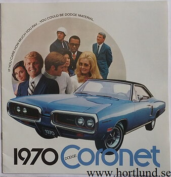 1970 Dodge Coronet Broschyr