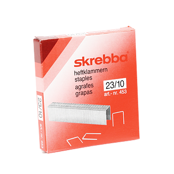 Skrebba staples type 23 - for block