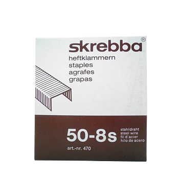 Skrebba staples type 50 - for block