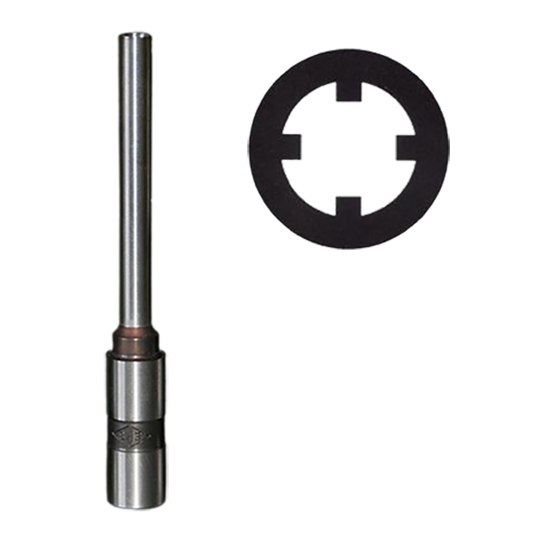 Paper drill bit fluted - Ø11 mm shaft - HighSpeed