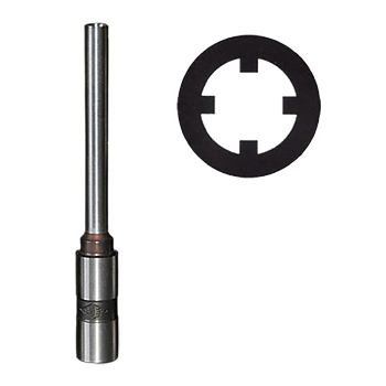 Paper drill bit fluted - Ø11 mm shaft - HighSpeed
