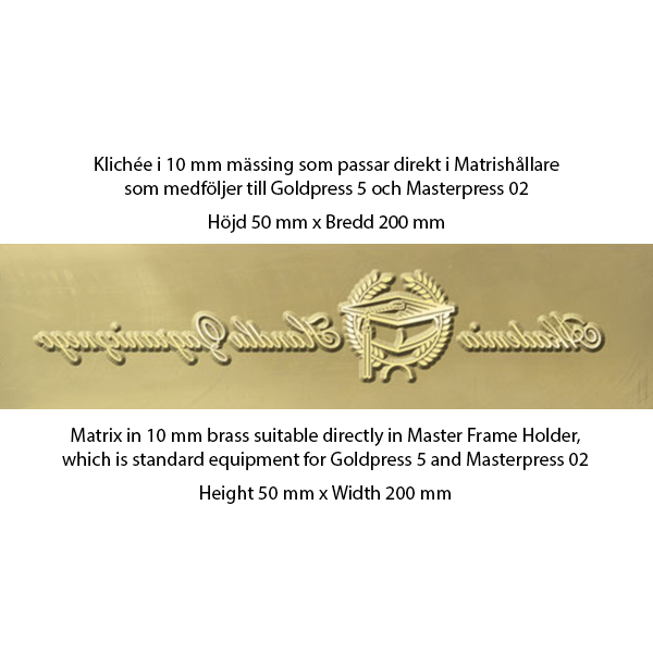 Matrix 10mm brass - Goldpress 5 - 2