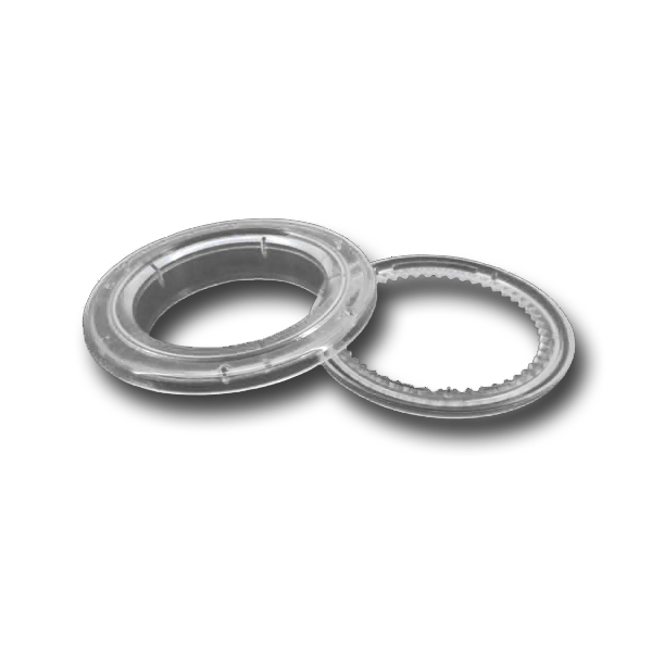 PlastGrommet - Ø40mm, transparent