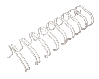 Wire 2:1 stålspiral - 23 ringar