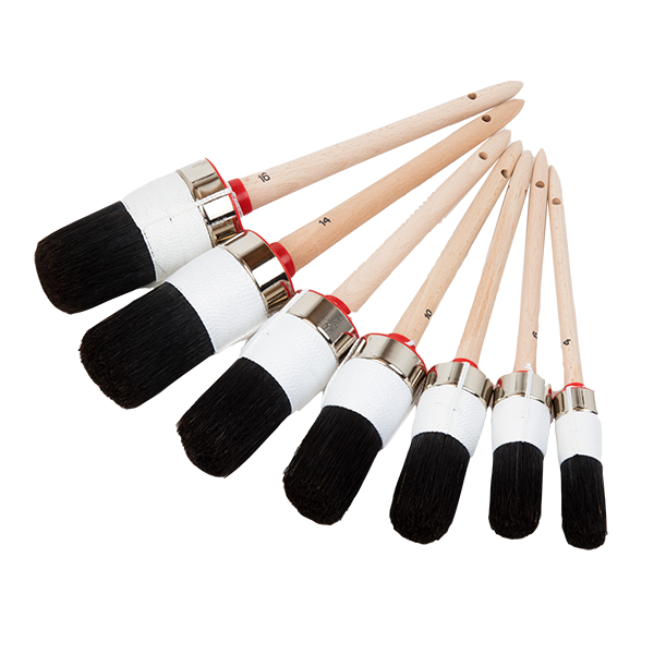 Glue brush round