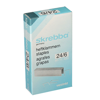 Skrebba staples - for saddle/brochure and block