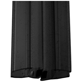 Magnetlist 180° svart