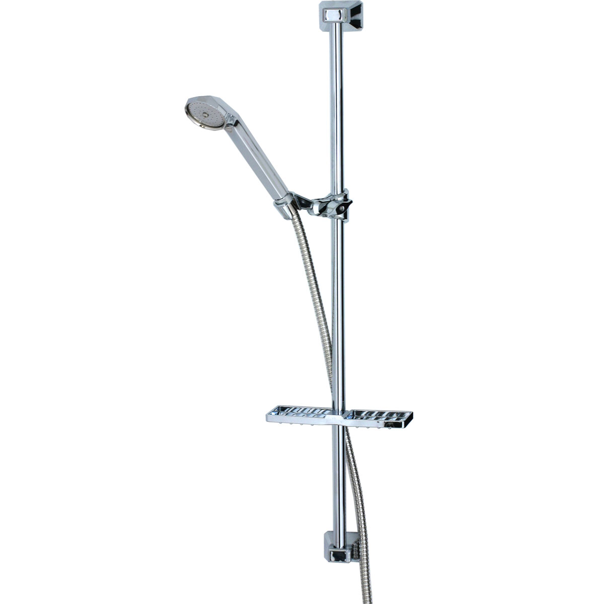 Briljant duschset 75 cm (krom)