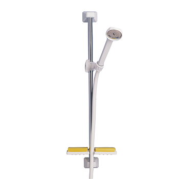 Briljant duschset 60 cm (vit)