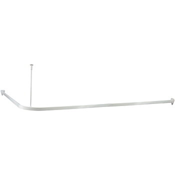 Safir aluminiumstång 90x170 cm (vit)