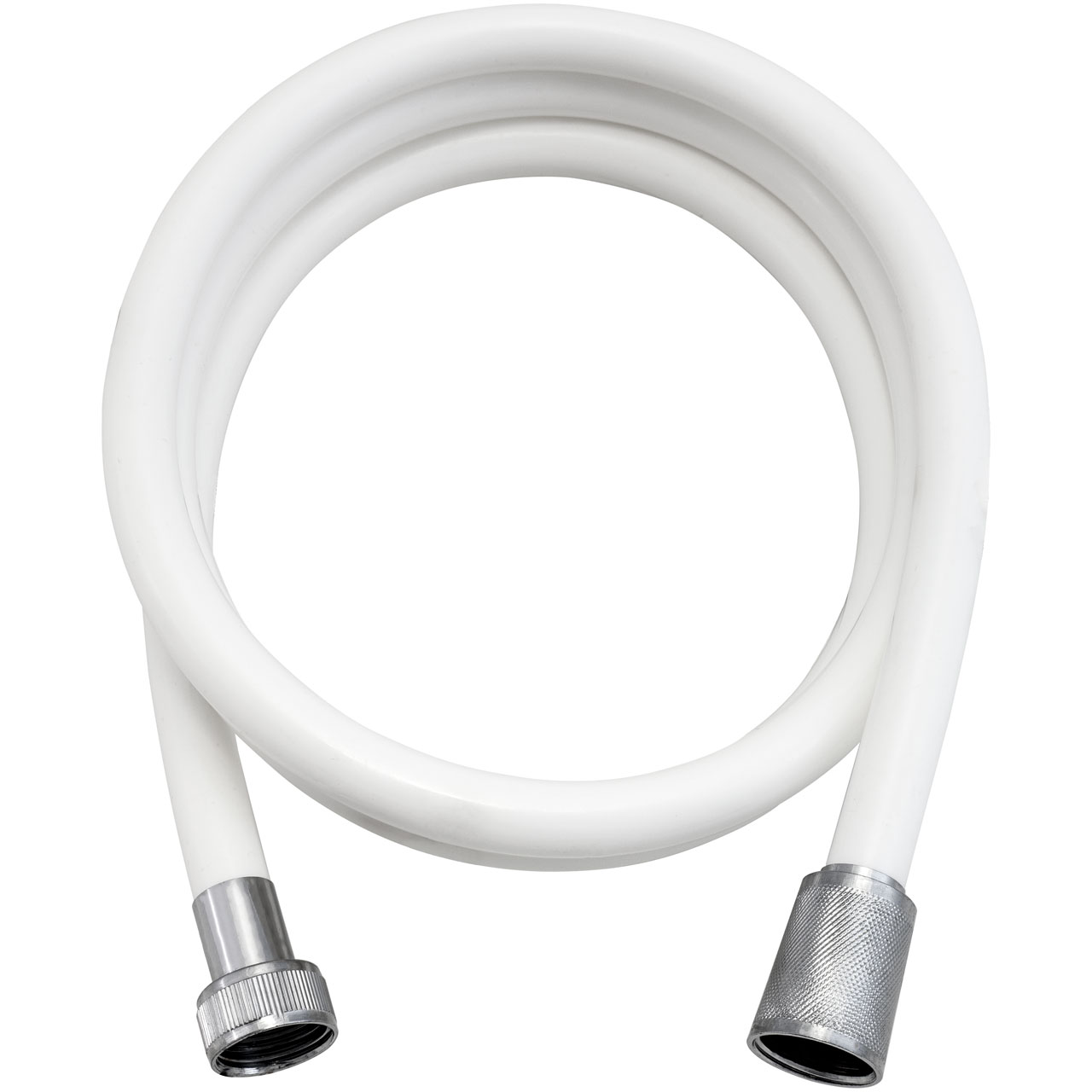 Duschslang vit 100 cm (plastpåseförpackad)