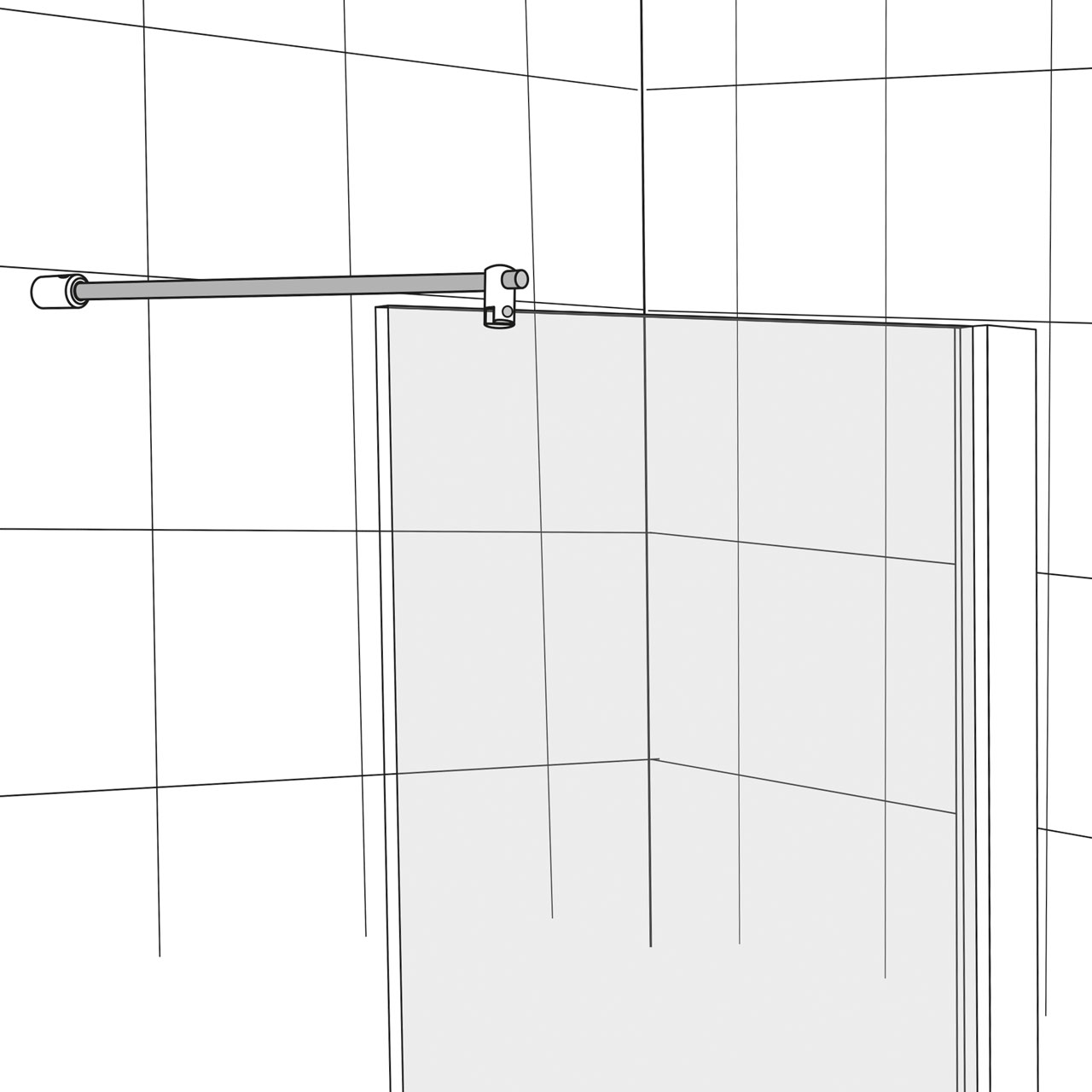 S-Line (rakt väggfäste) - 2