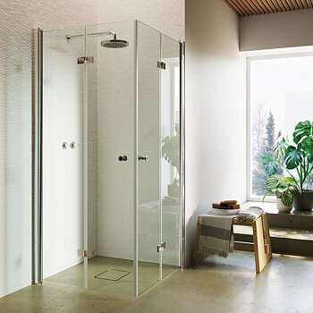 Twice Corner (klart glas)