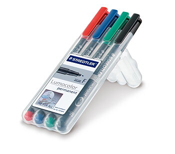 Staedtler Lumocolor Permanent F 4-pack