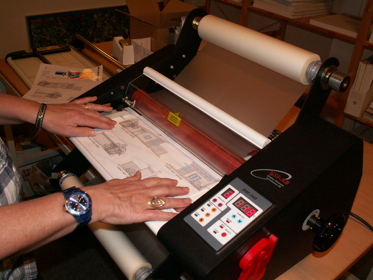 Lamineringsmaskin DH-360 - 2