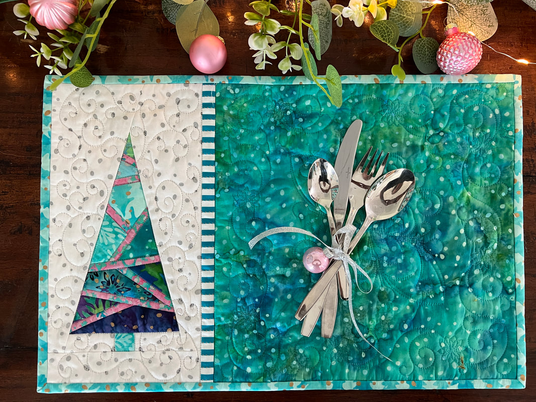 Quilt Kit: Enchanted Forest - Tyger & Paperpiecingmönster - 5