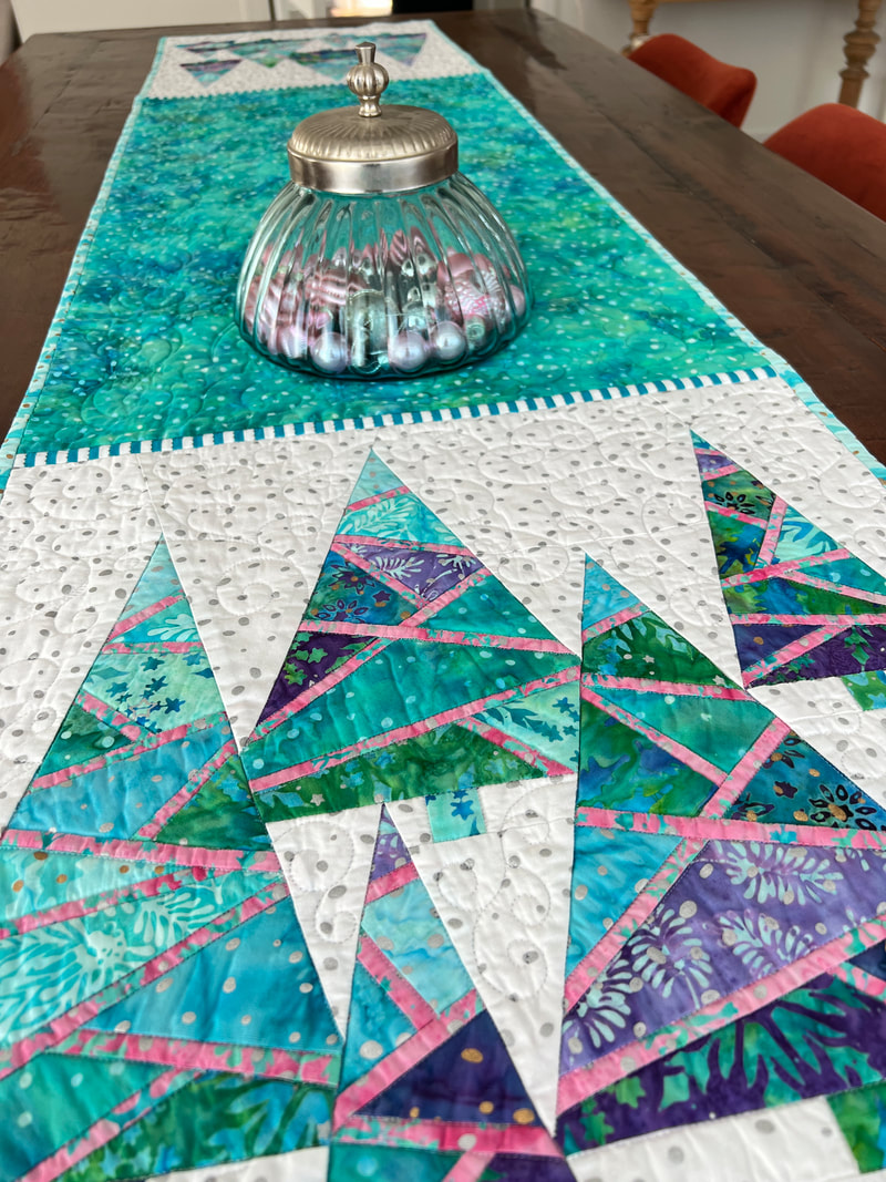 Quilt Kit: Enchanted Forest - Tyger & Paperpiecingmönster - 14