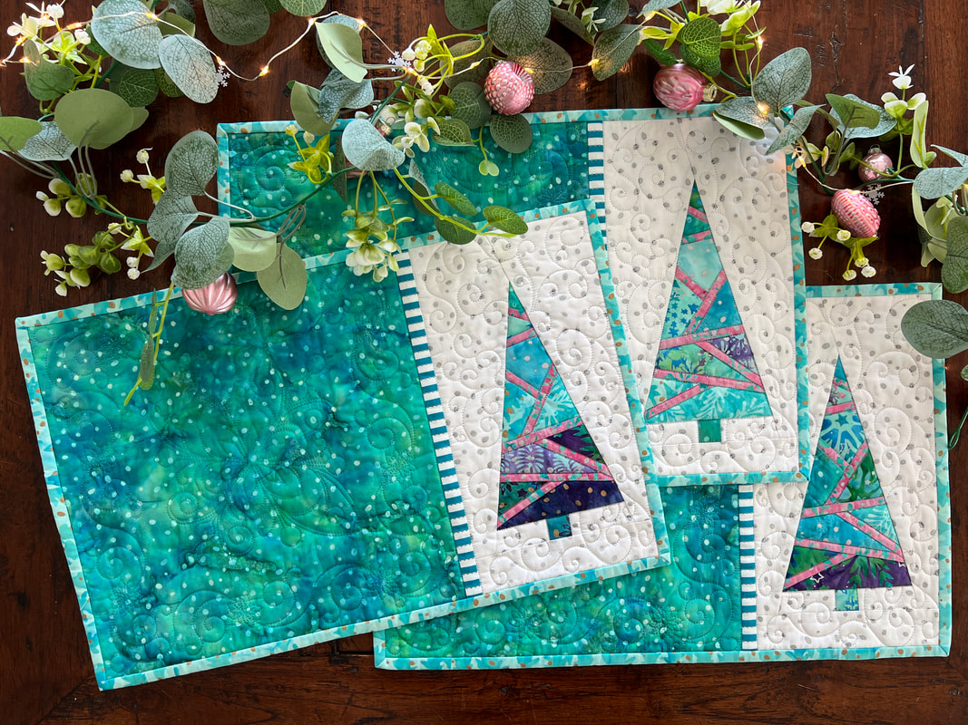 Quilt Kit: Enchanted Forest - Tyger & Paperpiecingmönster - 9