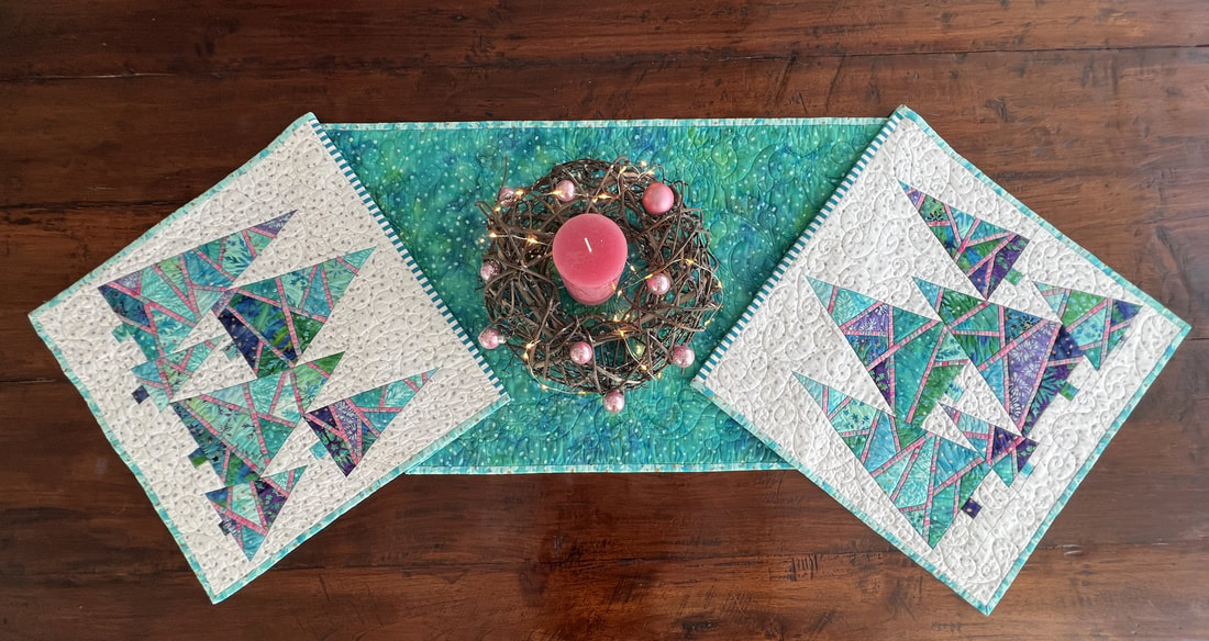 Quilt Kit: Enchanted Forest - Tyger & Paperpiecingmönster - 10
