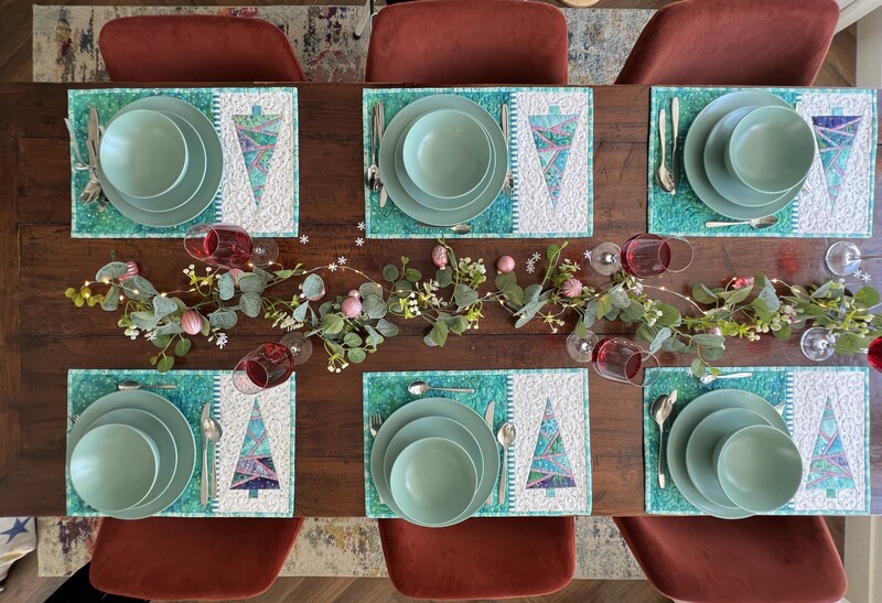 Quilt Kit: Enchanted Forest - Tyger & Paperpiecingmönster - 6