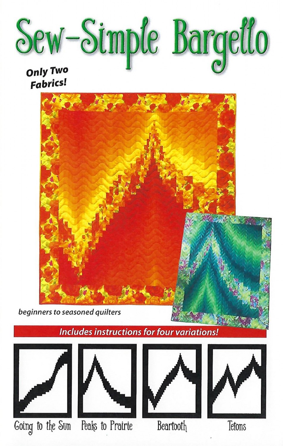 Mönster: Sew Simple Bargello Quilt Pattern
