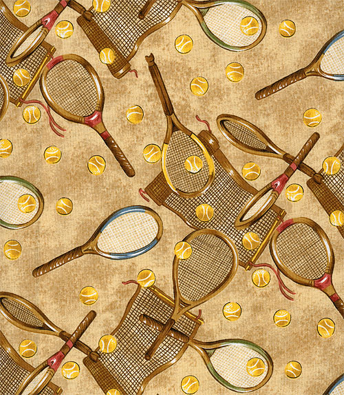Vintage Sports - Tennisracket Beige
