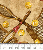 Vintage Sports - Tennisracket Beige - 2