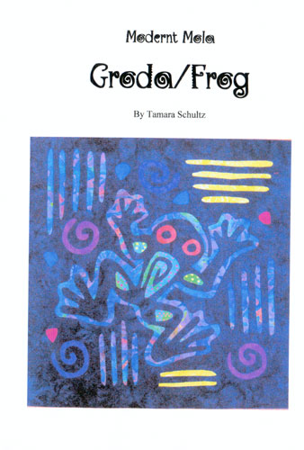 Modernt Mola - Groda/Frog