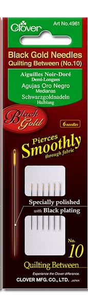 Synålar Quilting Between (Black Gold) no 10 - 2