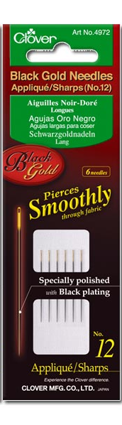 Synålar Applikation (Black Gold) no 12