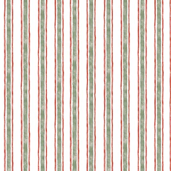 Tyg: Watercolor Stripe - Woodland Whispers