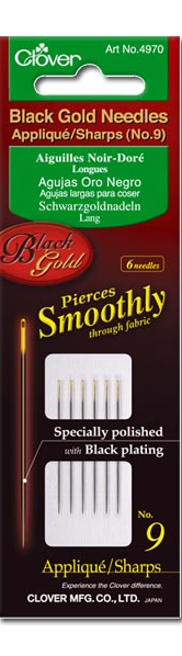 Synålar Applikation (Black Gold) no 9