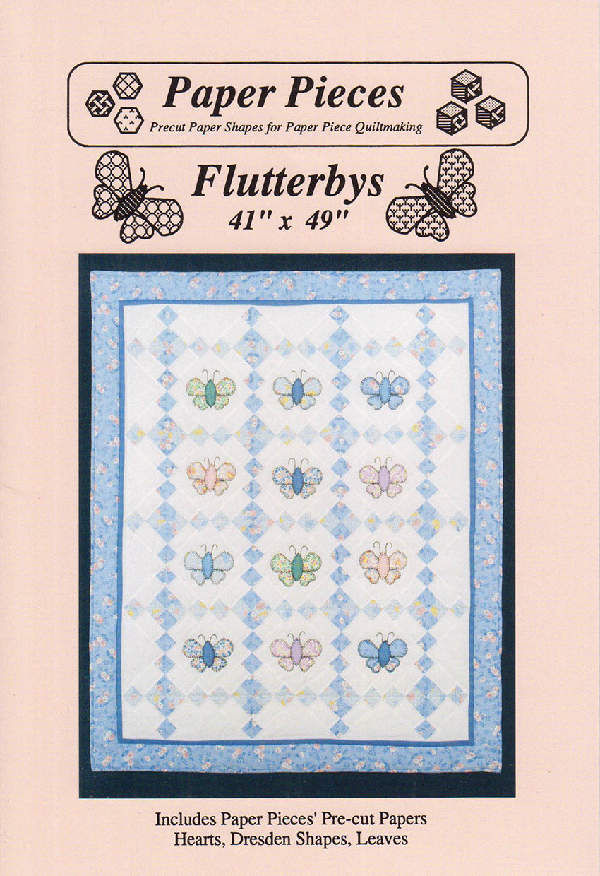 Mönster/Mallar: Flutterbys täcke - 2